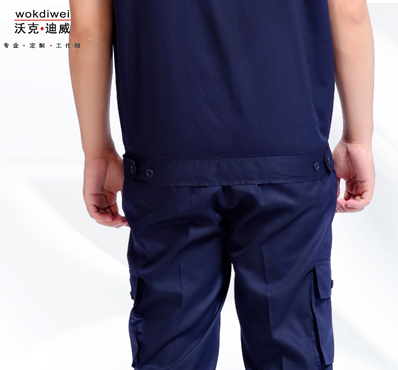 廠(chǎng)家直銷(xiāo)夏季短袖工作服816-31