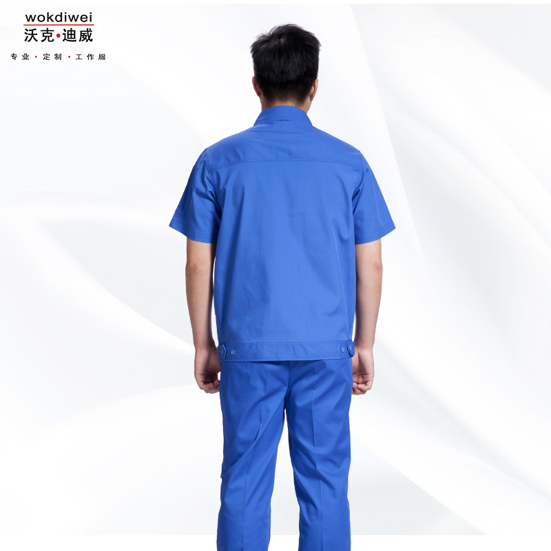 車(chē)間夏季短袖工作服批發(fā)廠(chǎng)家1313-2