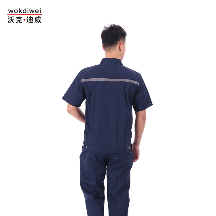 純棉夏季短袖工作服批發(fā)廠(chǎng)家0532