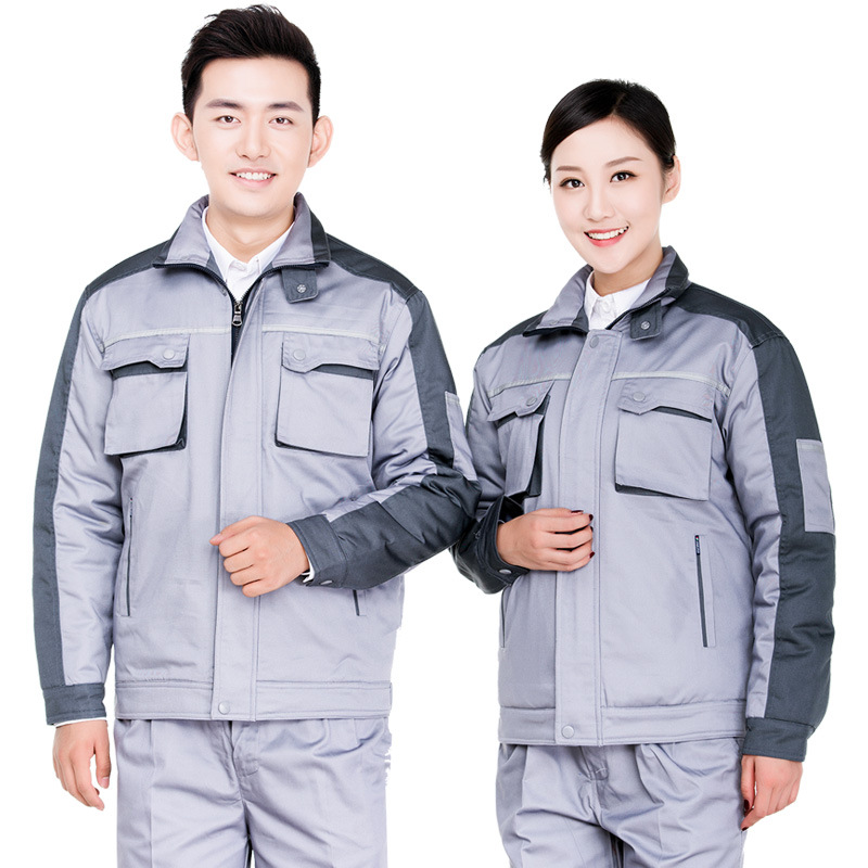 廠(chǎng)家直銷(xiāo)冬季加厚防寒棉服528